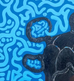 Identity 3 - 21st Century, Contemporary, Portrait, Mixed Media, African Woman