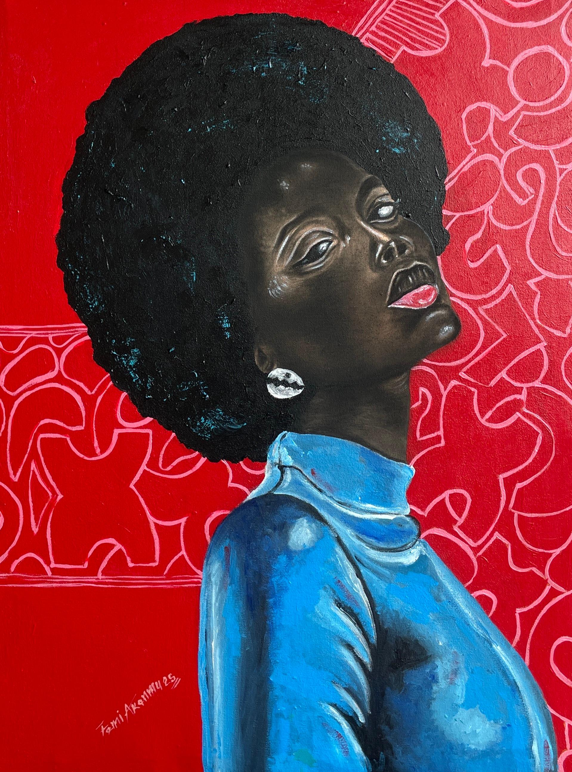 Mixed Feeling 1 - 21st Century, Contemporary, Figurative Portrait, Modern, Women