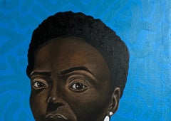 Sentimento misto 4 - 21° secolo, Contemporaneo, Ritratto figurativo, Moderno, Donne