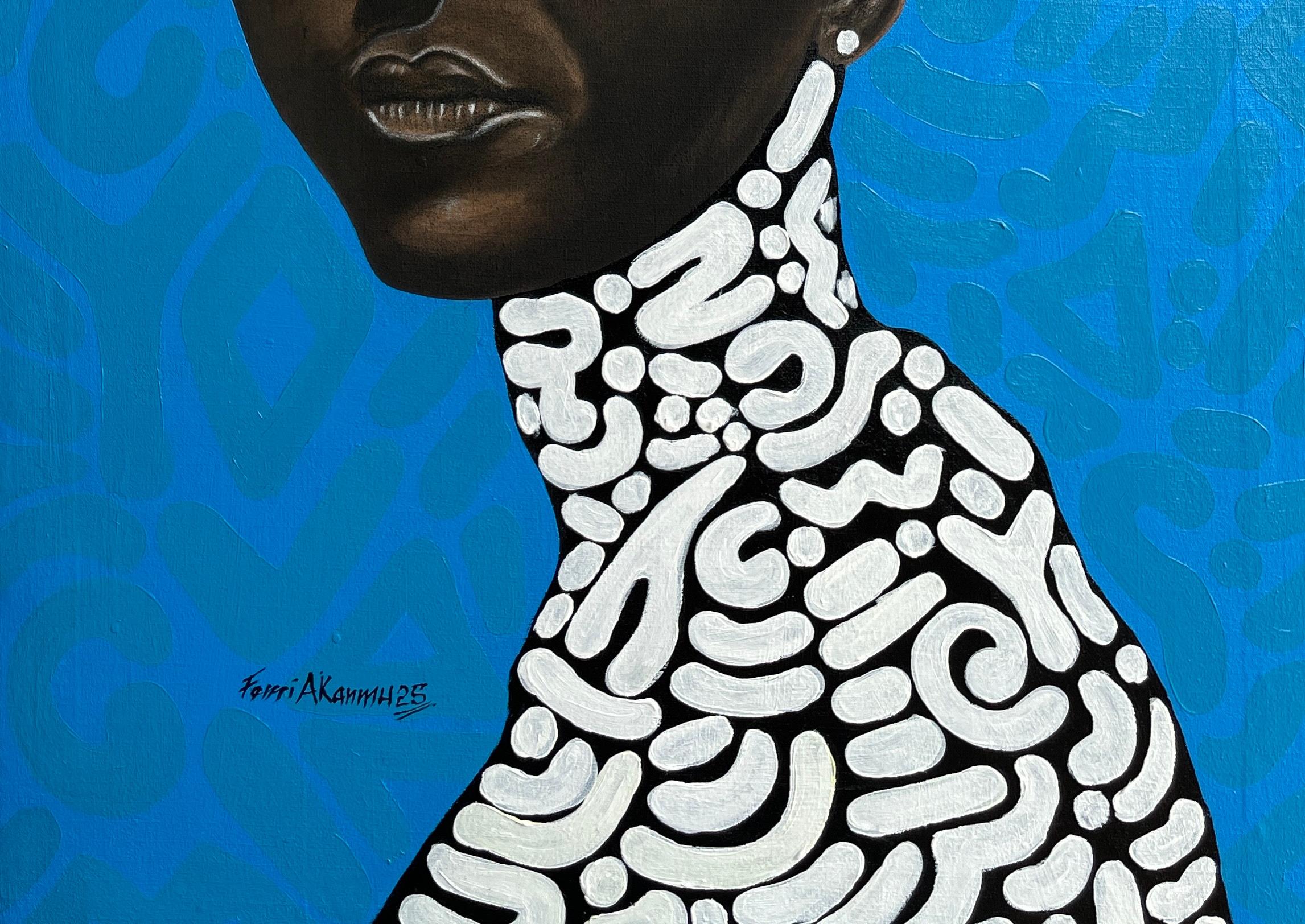 Mixed Feeling 4 - 21st Century, Contemporary, Figurative Portrait, Modern, Women For Sale 1