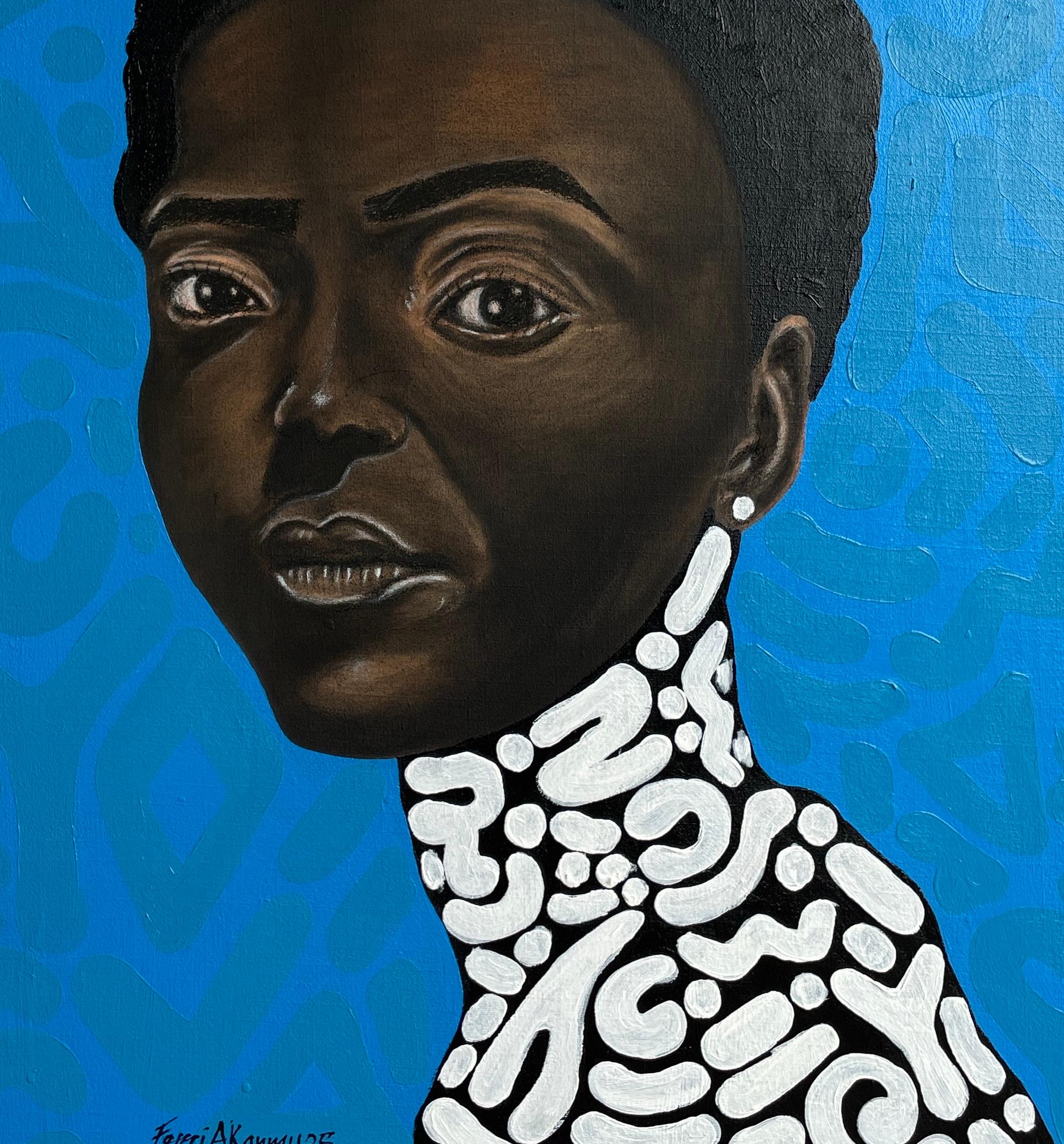 Mixed Feeling 4 - 21st Century, Contemporary, Figurative Portrait, Modern, Women For Sale 2