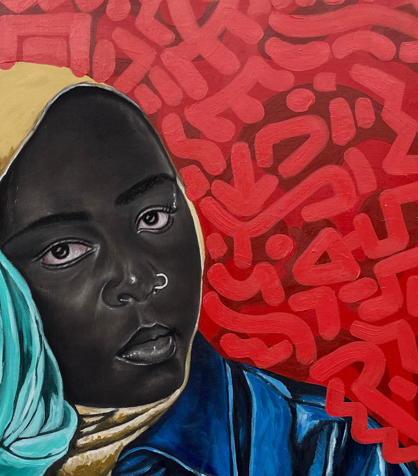 Soul Sister 1  - 21° secolo, Contemporaneo, Ritratto, Donne, Amore, Africa, Viso in vendita 1