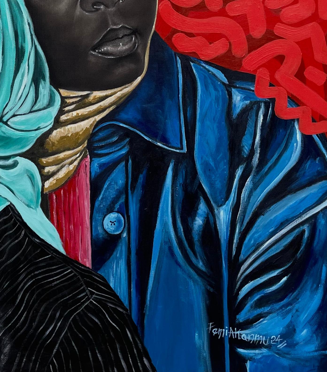 Soul Sister 1  - 21° secolo, Contemporaneo, Ritratto, Donne, Amore, Africa, Viso in vendita 3