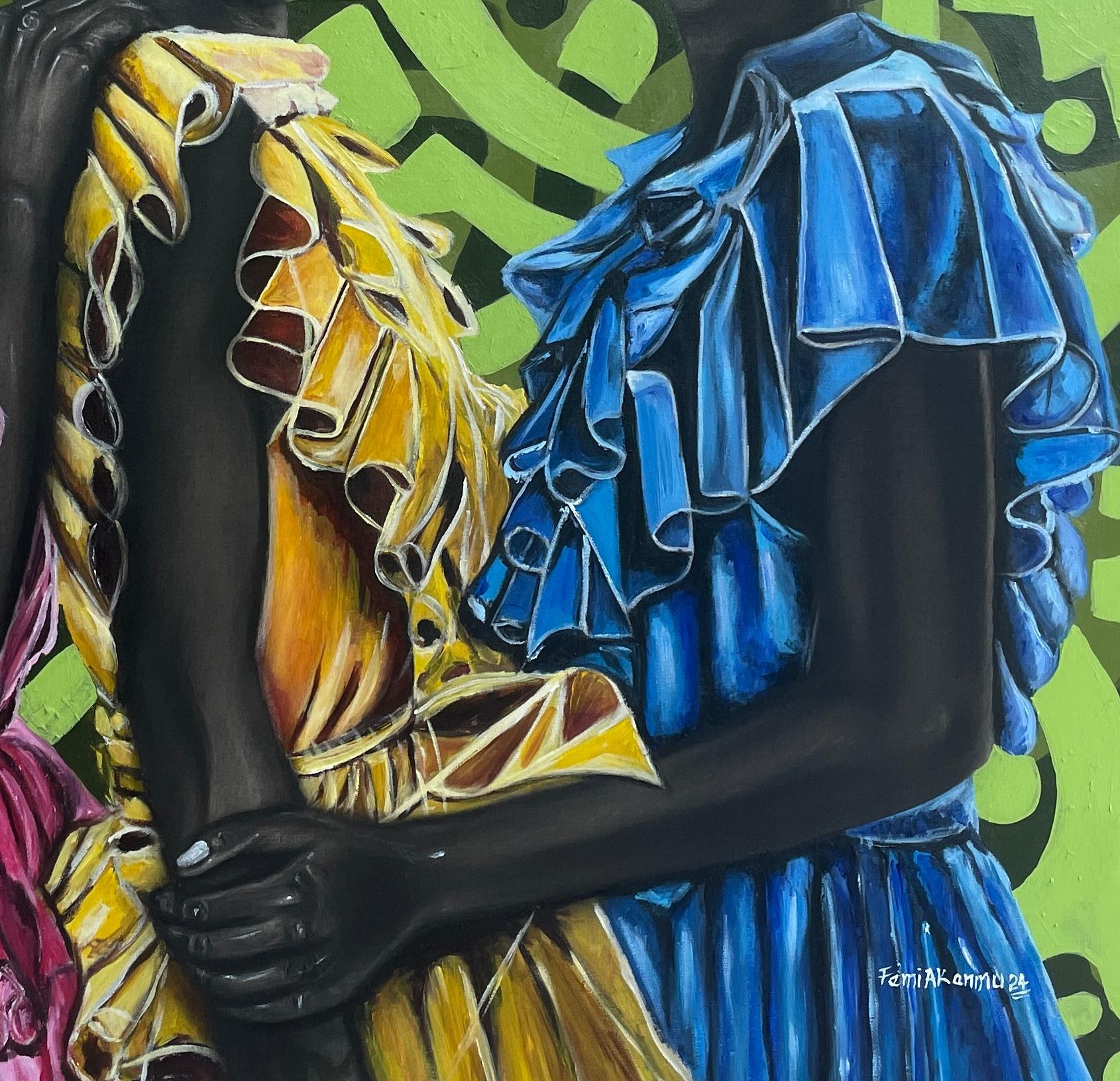 Soul Sister 2  - 21° secolo, Contemporaneo, Ritratto, Donne, Amore, Africa, Viso in vendita 3