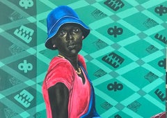 Waiting Time - 21st Century, Contemporary, Figurative Portrait, Modern, Women