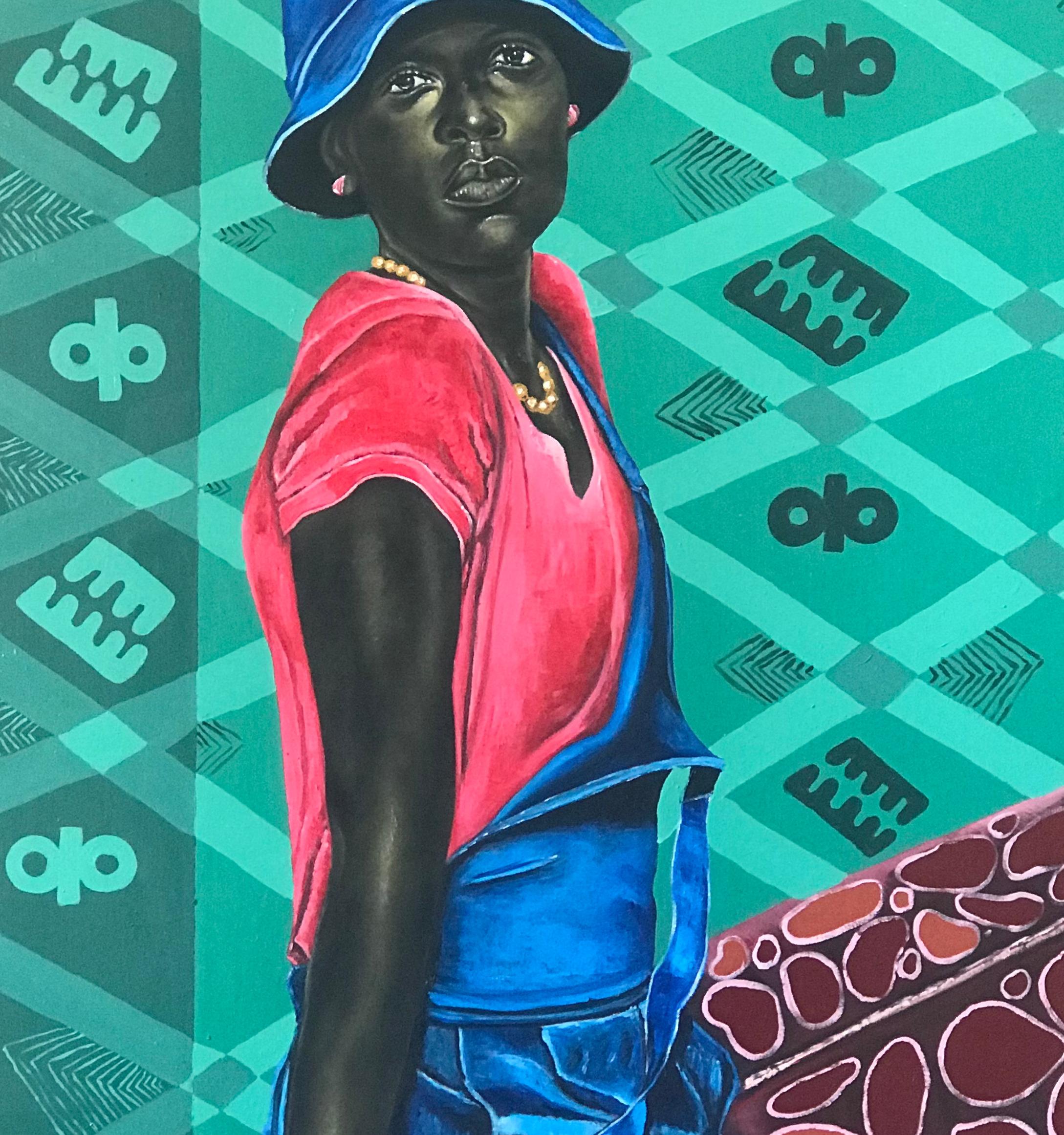 Tiempo de Espera - Siglo XXI, Contemporáneo, Retrato Figurativo, Moderno, Mujer en venta 2