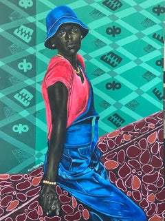 Tiempo de Espera - Siglo XXI, Contemporáneo, Retrato Figurativo, Moderno, Mujer