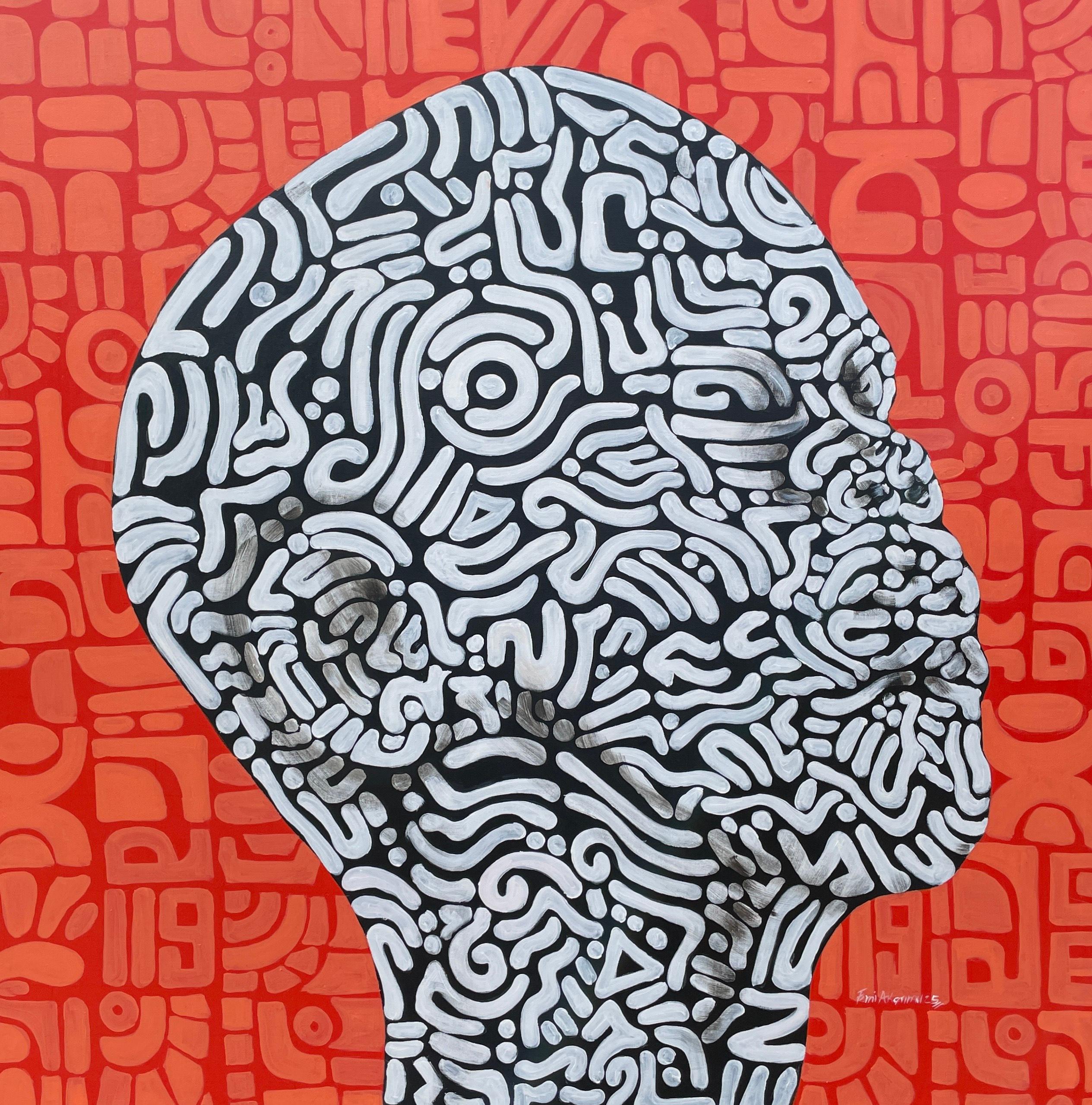 Echoes of Identity - 21st Century, Contemporary, Abstract Figuration, Modern