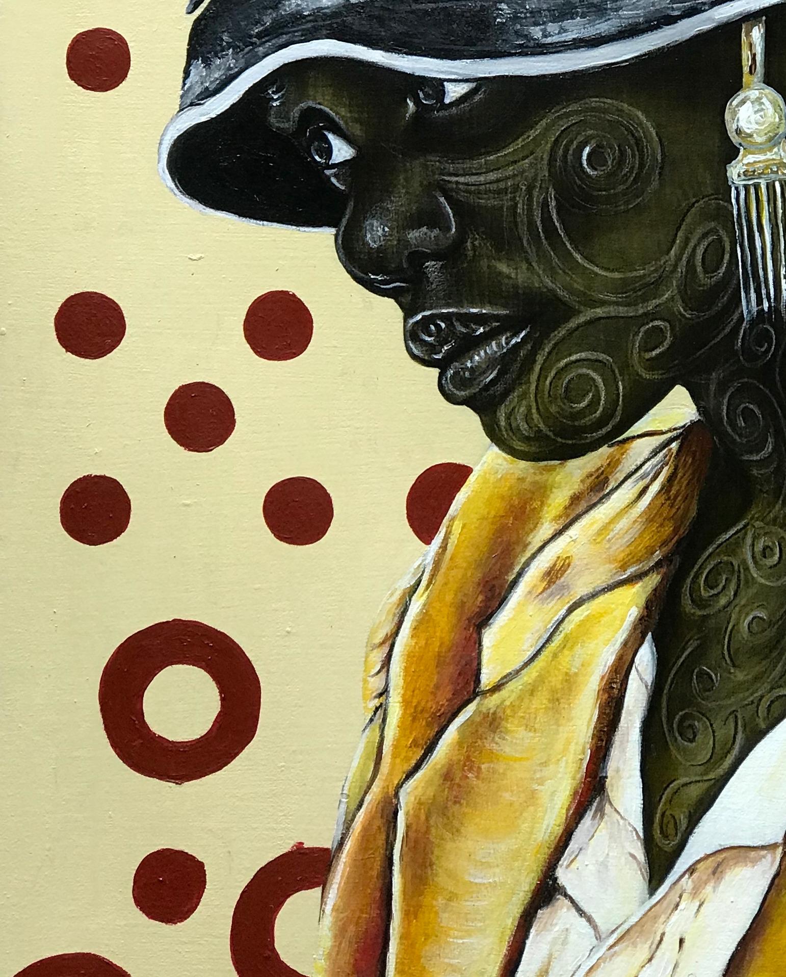 Ich 1 (Zeitgenössisch), Painting, von Oluwafemi Akanmu