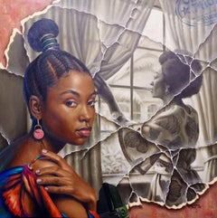 Almost Arrived -21st Century, Contemporary, Figurative Painting, Realism