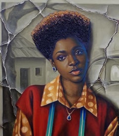Días de Promesa -Siglo XXI, Contemporáneo, Figurativo, Retrato, Recuerdos