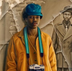 Amigos intemporales -Siglo XXI, Contemporáneo, Pintura figurativa, Óleo