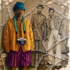 Timeless Friends -21st Century, Contemporary, Figurative Painting, Oil