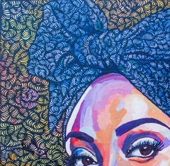 Head Tie 2 - 21st Century, Contemporary, Figurative Indigenous, Women, African