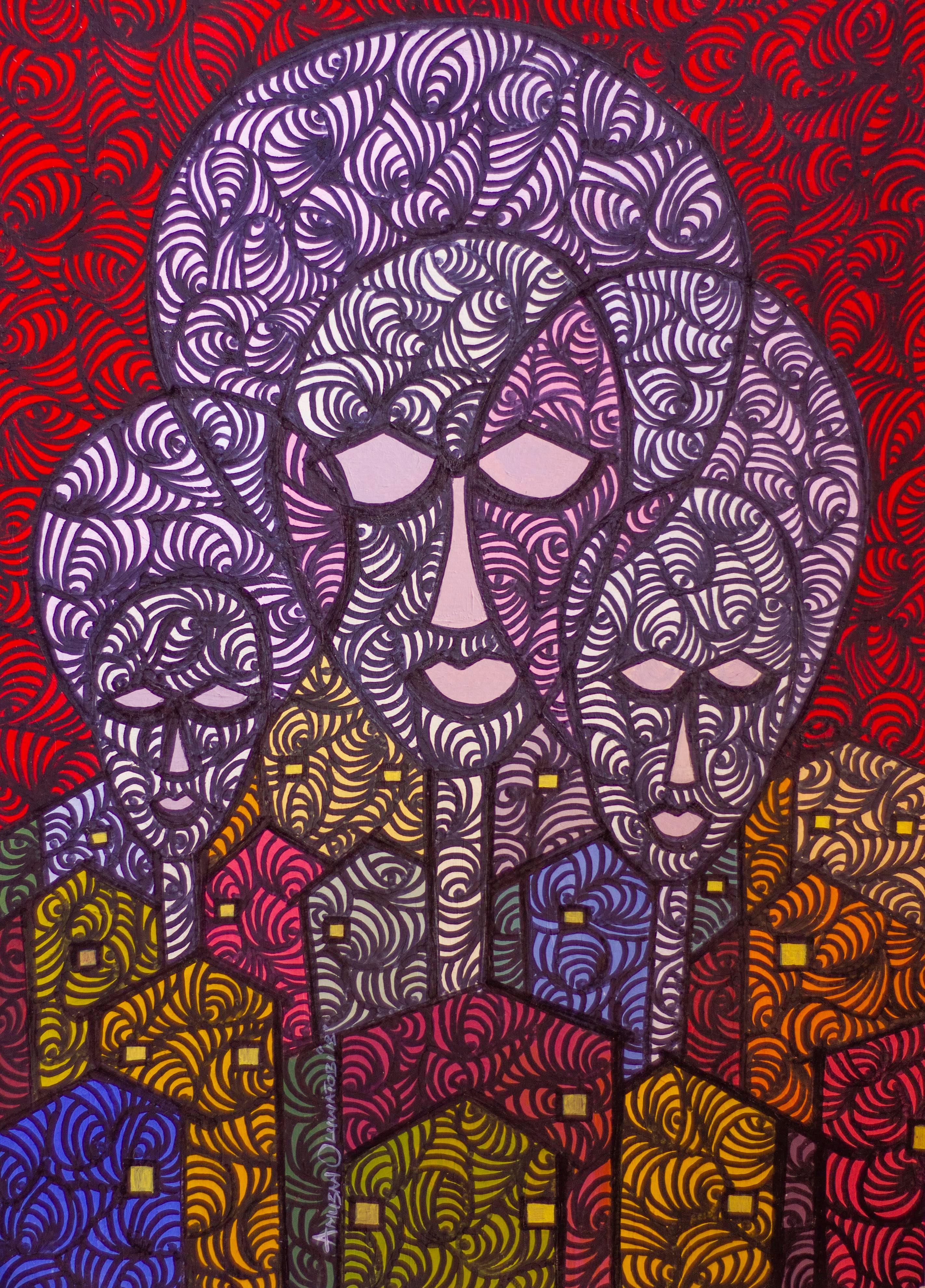 Mujeres Sabias - Siglo XXI, Contemporáneo, Arte Figurativo Indígena, Cultural