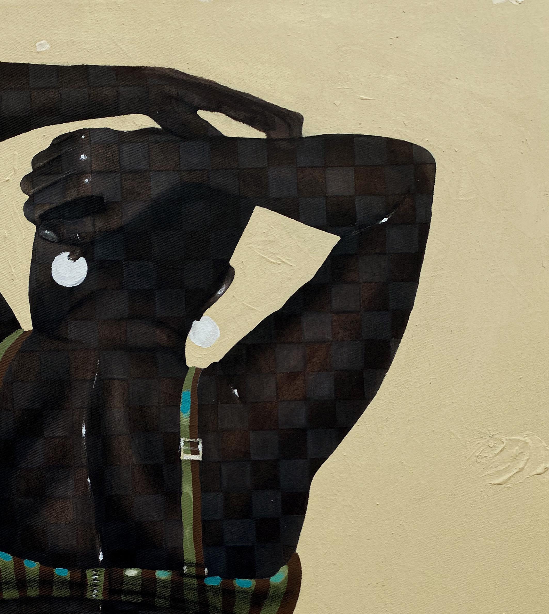 Nothing to be Ashamed of (Body Positivity) 2 - Contemporary Painting by Oluwatosin Ogunniyi 
