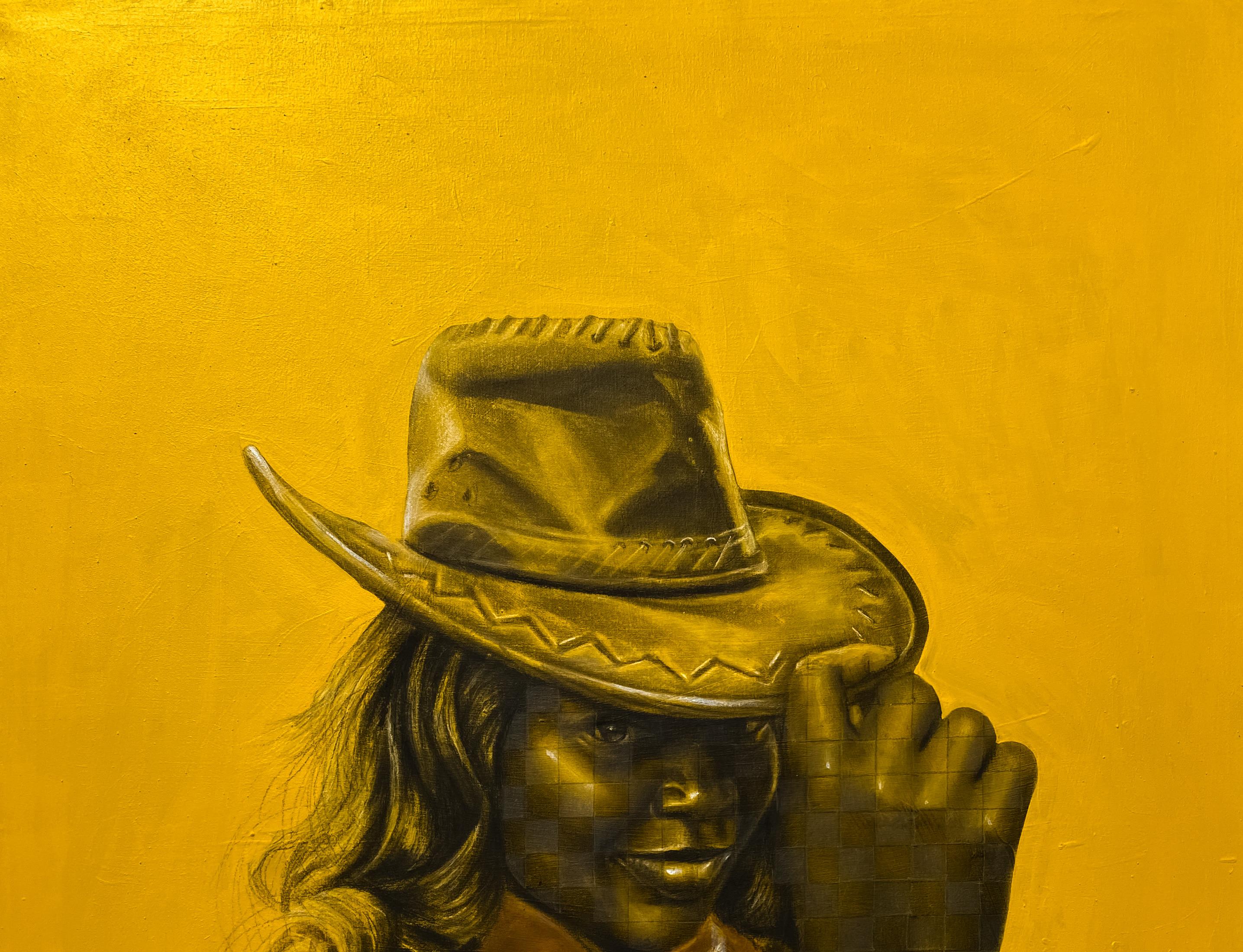 Boss Lady - 21° secolo, Contemporaneo, Figurativo, Africa Donna, Moda moderna - Painting di Oluwatosin Ogunniyi 