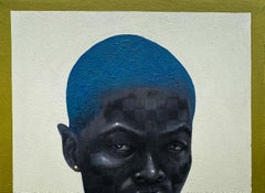 Pathfinder 2 - 21. Jahrhundert, Zeitgenössisch, Figuratives Porträt, Schwarzes Frauengesicht