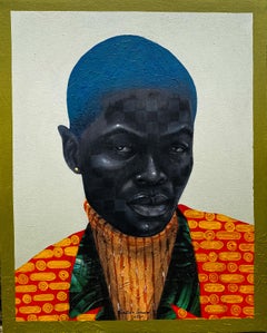 Pathfinder 2 - Siglo XXI, Contemporáneo, Retrato figurativo, Rostro de mujer negra