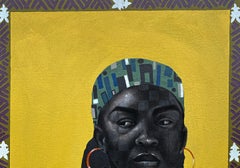 Pathfinder 4 - Siglo XXI, Contemporáneo, Retrato figurativo, Rostro de mujer negra