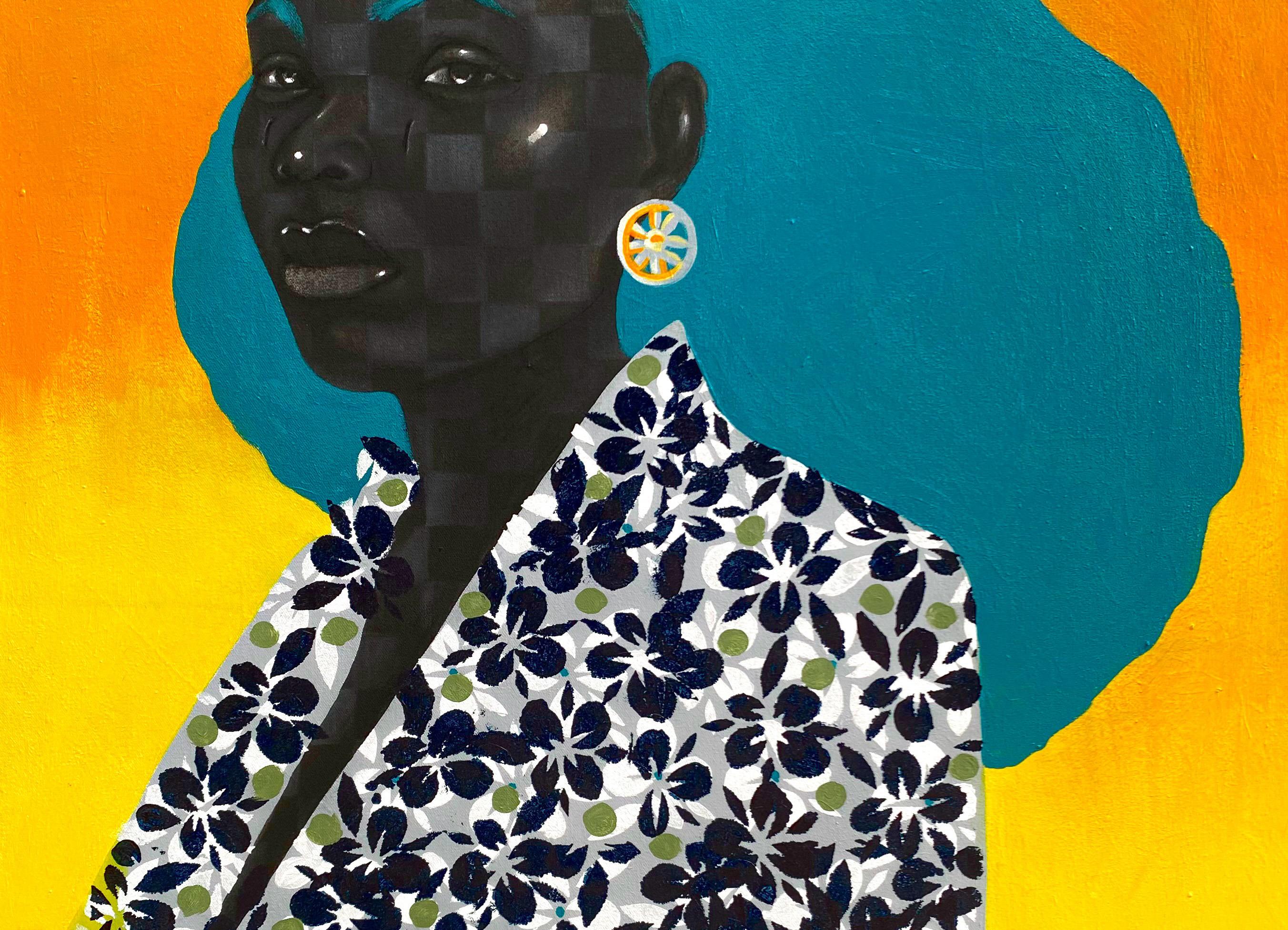 Resilience - Contemporary Painting by Oluwatosin Ogunniyi 
