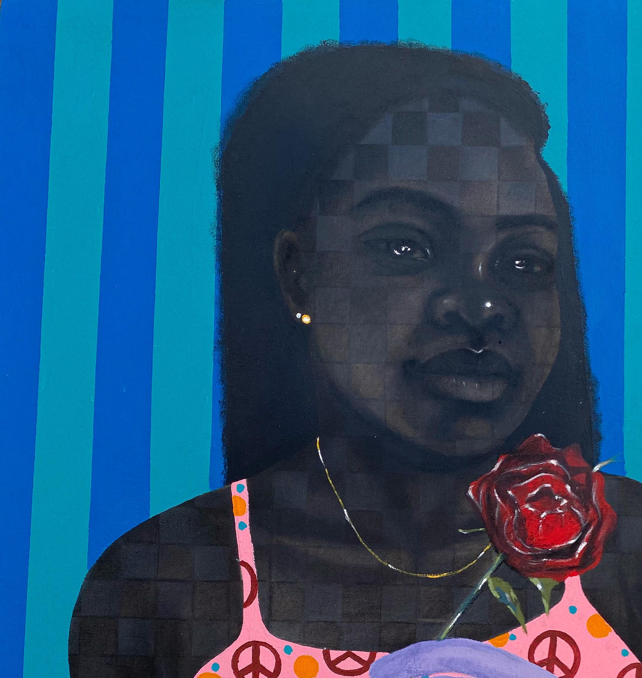 Nuances d'amour - Painting de Oluwatosin Ogunniyi 