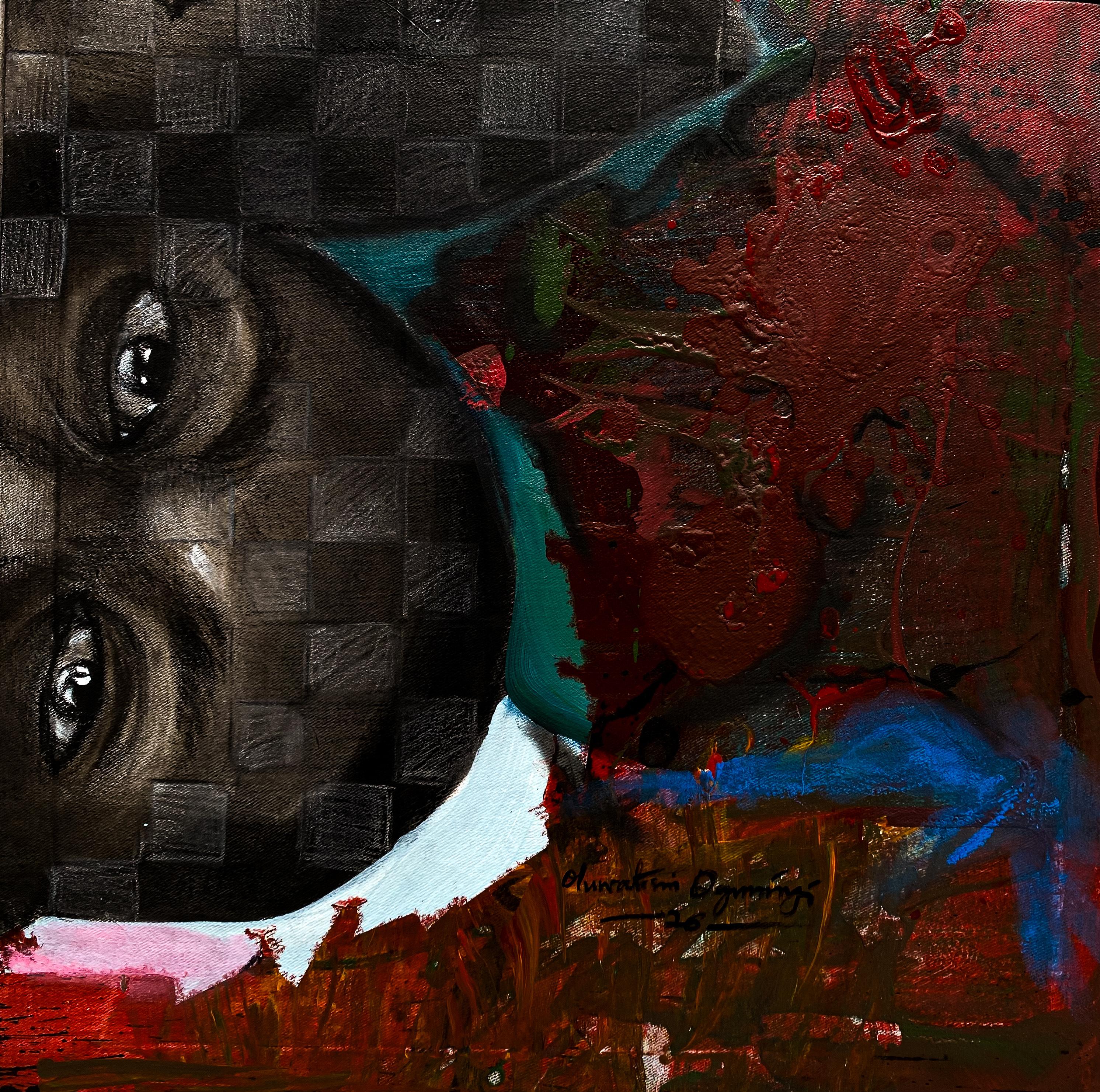 Soul Brothers 4 -21e siècle, Contemporain, Portrait figuratif, Moderne, Afrique