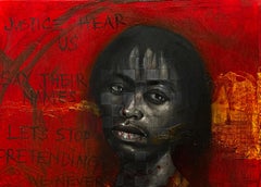 Weight They Cannot See 1 (Memorial of Emmett Till) -21st Century, Contemporary