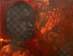 Weight They Cannot See 5 (Shadows of Memory) - 21. Jahrhundert, Zeitgenössisch, Schwarz