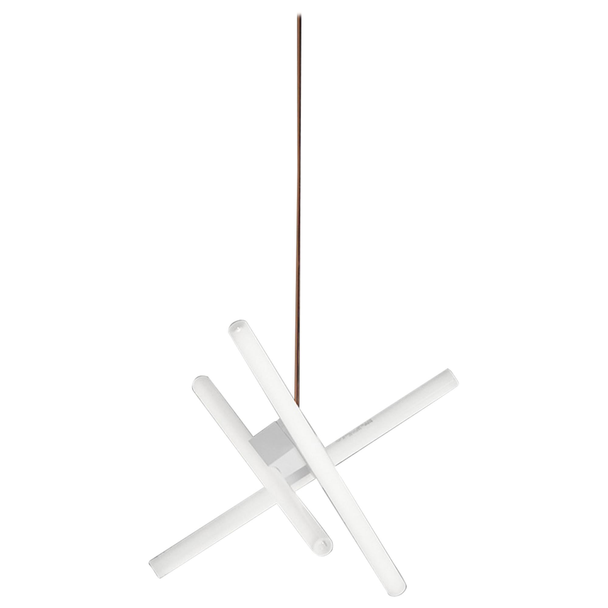 Contemporary pendant/hanging lamp model "Olvidada" by Pepe Cortes, copper