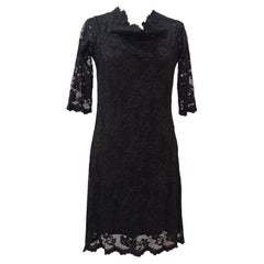 Olvi's Black Lace Dress IT 42 / US6/8