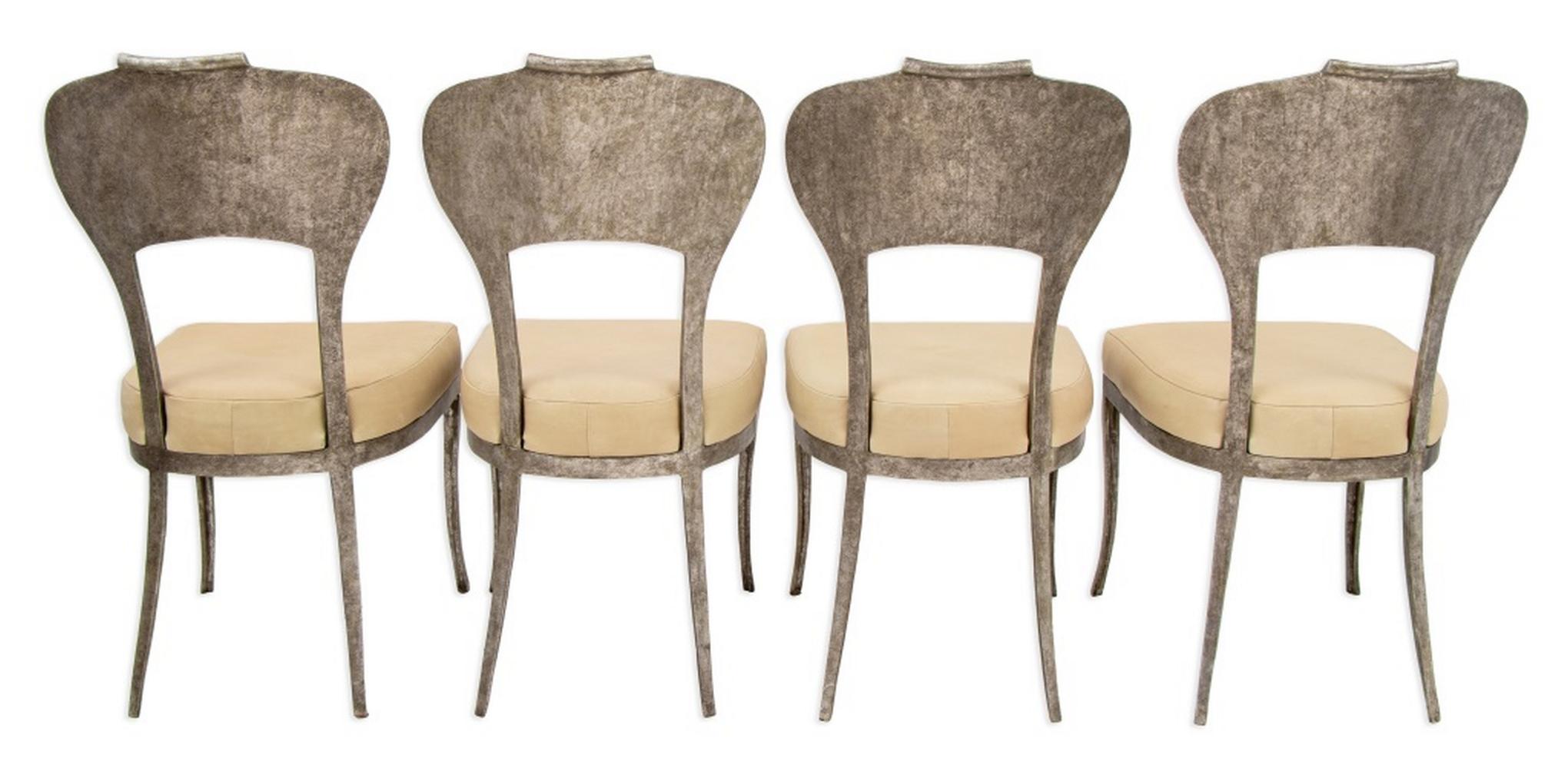 Moderne Chaises d'appoint en aluminium 
