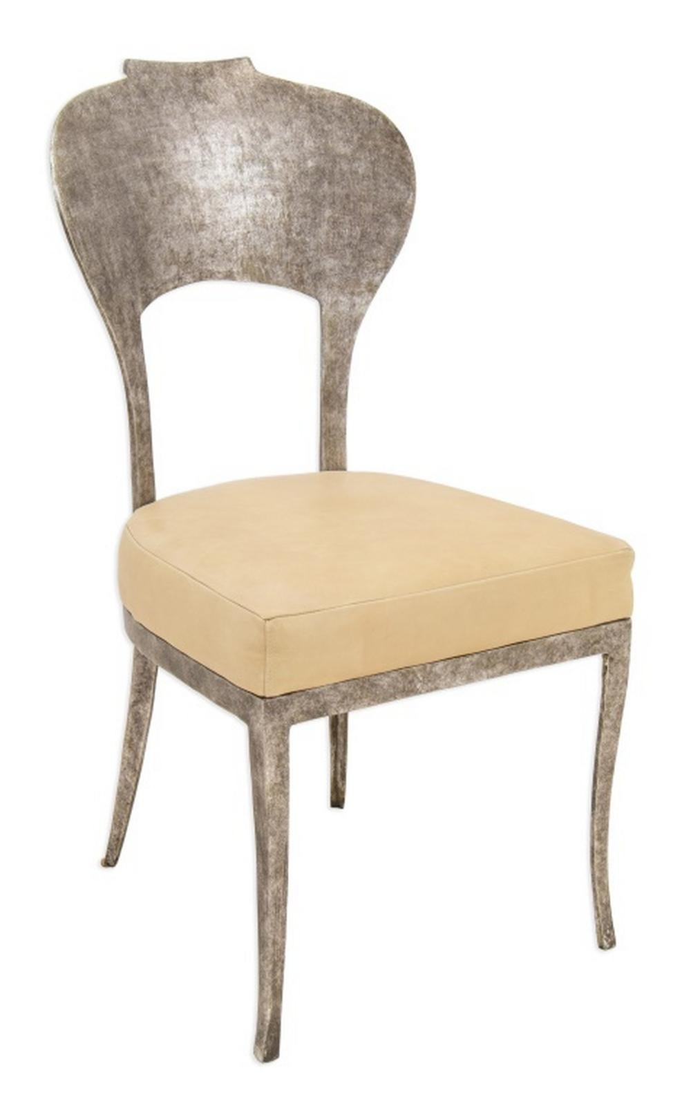 Chaises d'appoint en aluminium 