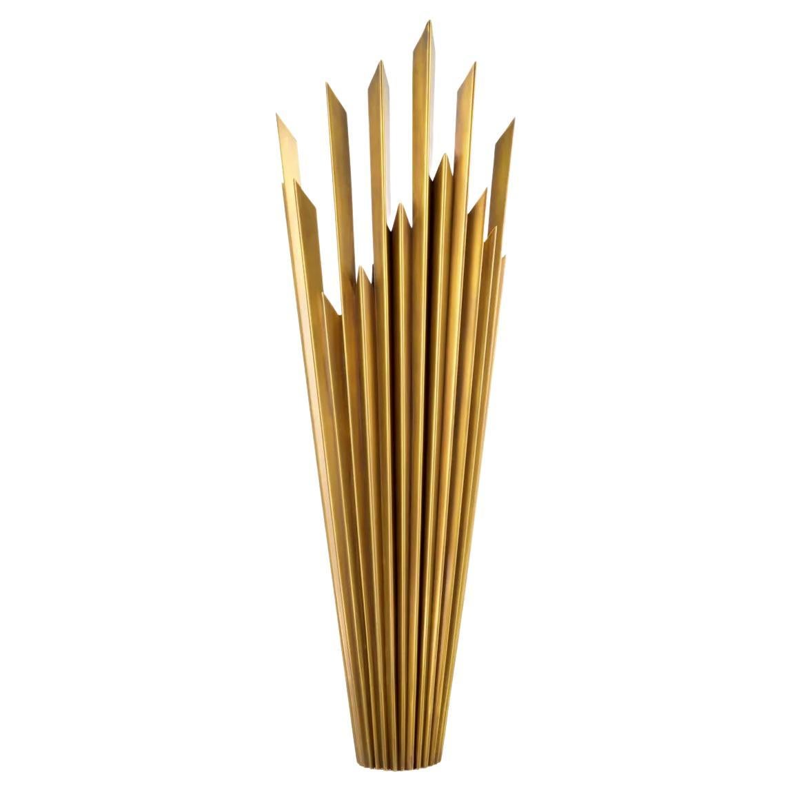 Lampada da parete Olymp in ottone