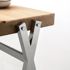 Olympia Chestnut Console from the Collezione Riviera