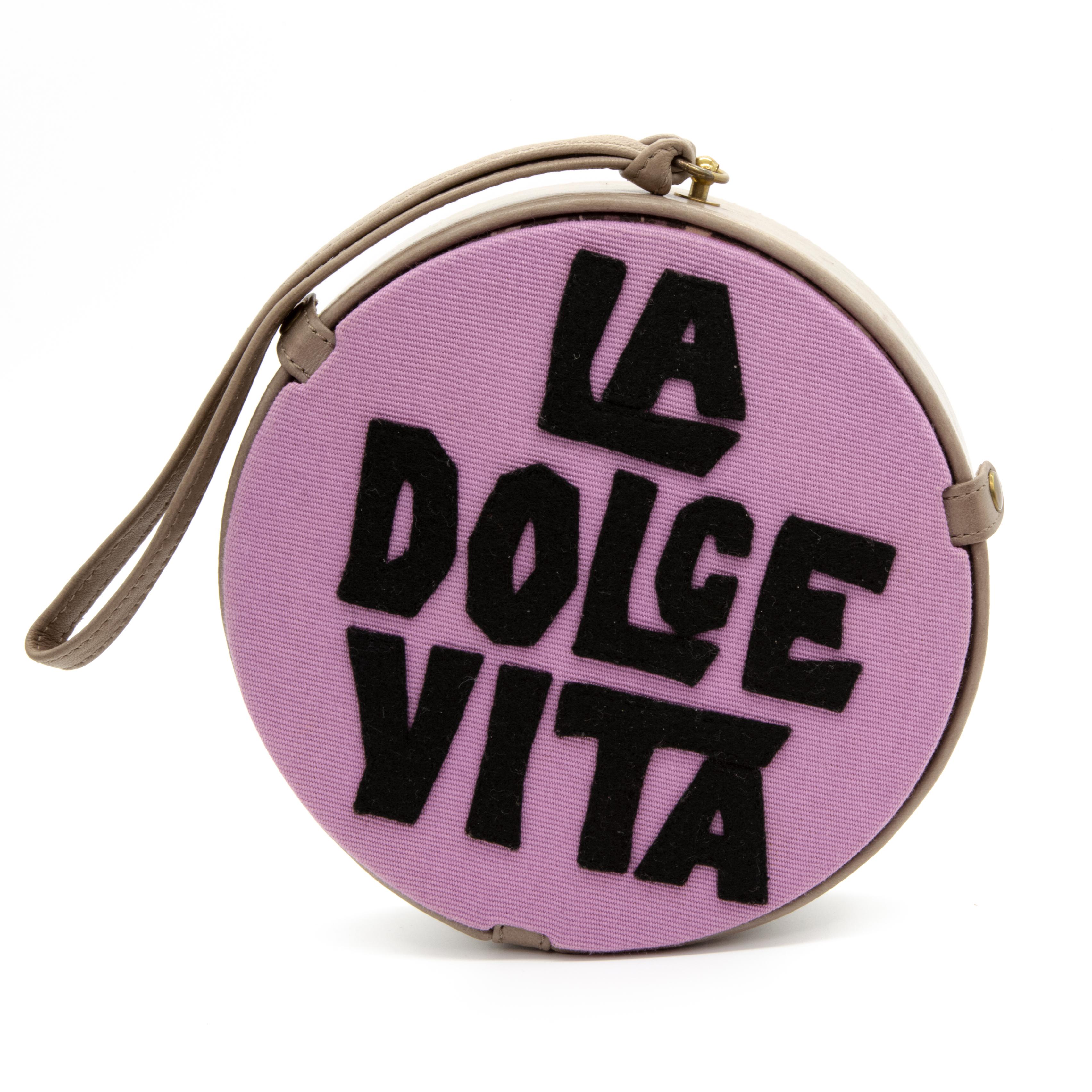 Olympia Le Tan 'La Dolce Vita' Wristlet In Good Condition In London, GB