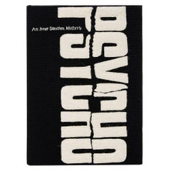 Olympia Le Tan Psycho Embroidered Canvas Book Clutch
