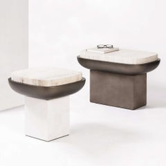 Olympia Olympia Marble Side Table by Stephane Parmentier x Giobagnara