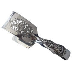 Olympian by Tiffany and Co Sterling Silver Asparagus Serving Tong BC Scalloped