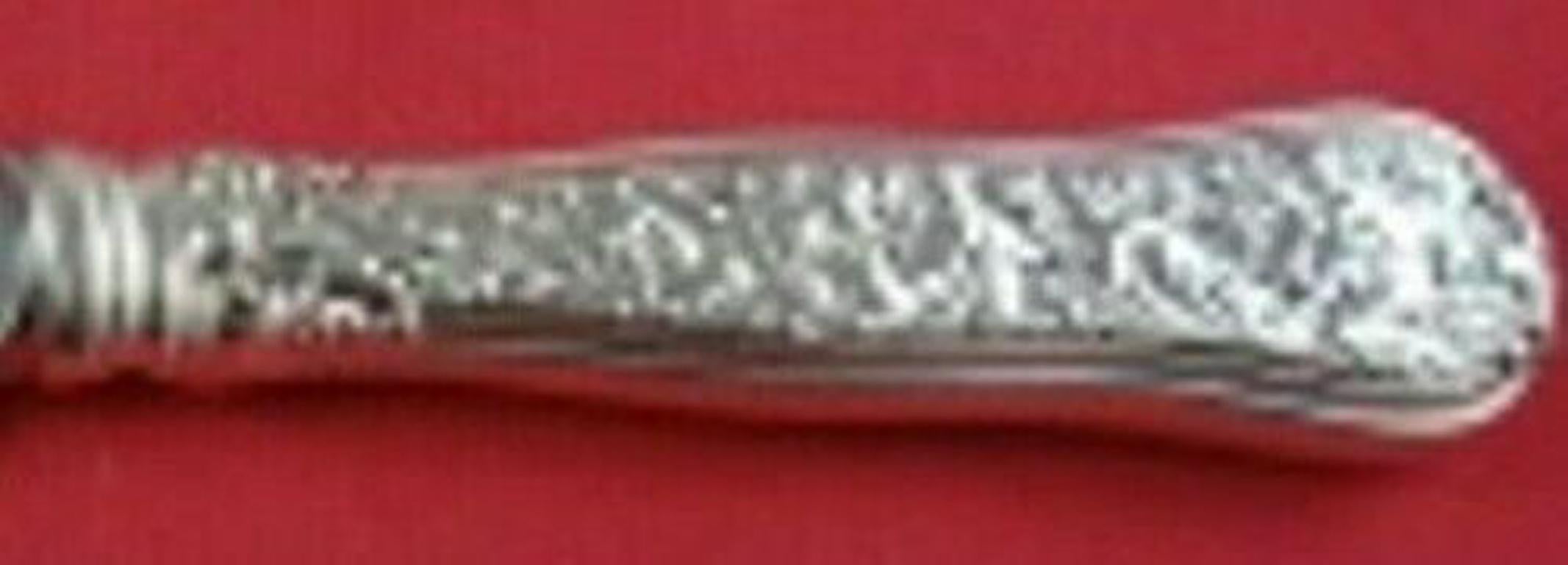 Sterling silver hollow handle with blunt stainless blade banquet knife 10 1/2