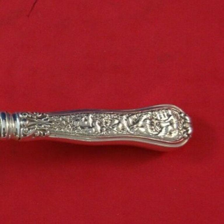 Sterling silver hollow handle all sterling berry spoon (kidney shape) 9 3/8
