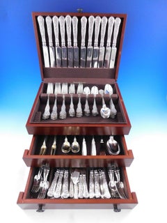 Olympian by Tiffany and Co Sterling Silver Flatware Set 12 Service 139 pc Dinner
