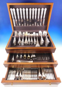 Olympian by Tiffany and Co Sterling Silver Flatware Set 12 Service 252 Pc Dinner