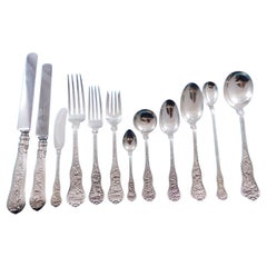Olympian by Tiffany and Co Sterling Silver Flatware Set 12 Service 252 Pc Dinner