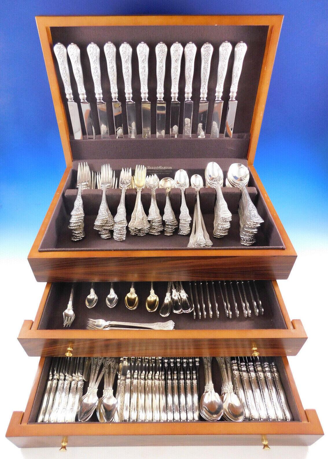 Olympia Olympian von Tiffany und Co Sterlingsilber Besteck Set 12 Service 264 Teile Abendessen im Zustand „Hervorragend“ in Big Bend, WI