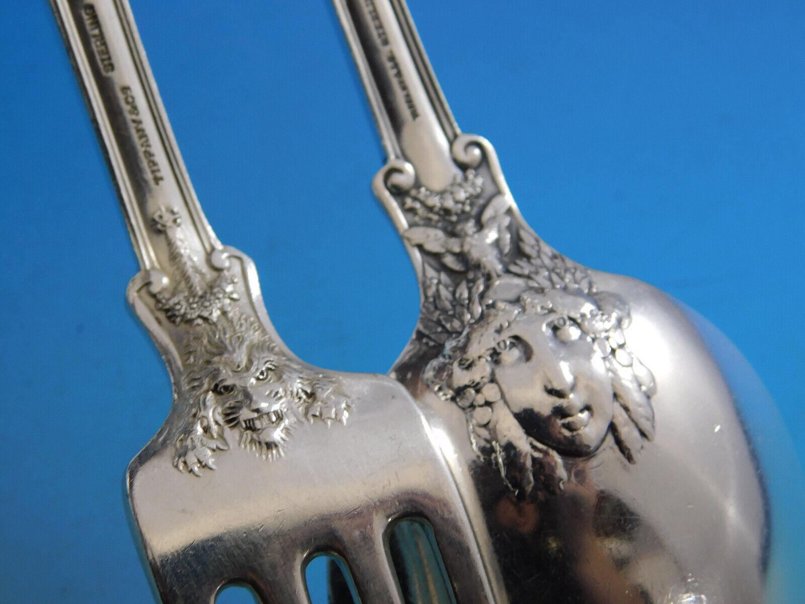Olympia Olympian von Tiffany und Co Sterlingsilber Besteck Set 12 Service 264 Teile Abendessen 2