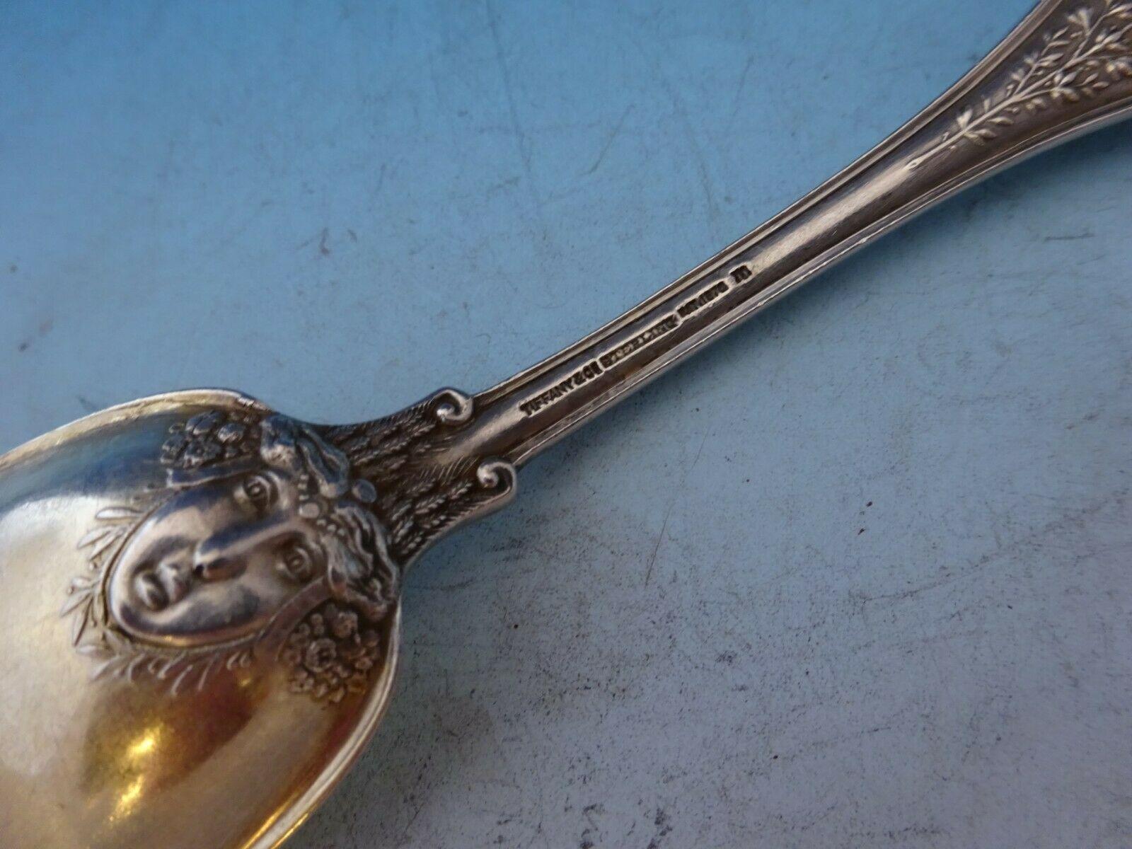 Olympian by Tiffany & Co Sterling Silver Ice Cream Spoon Gold Washed 3