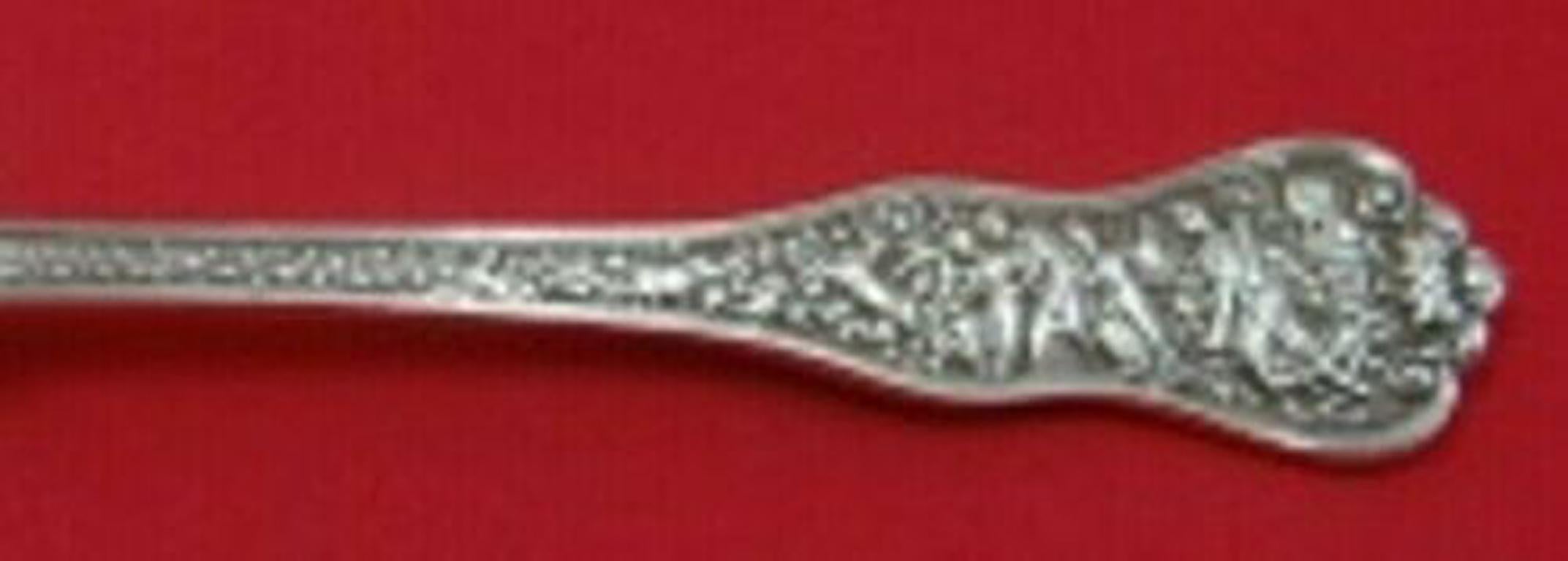 Sterling silver pastry fork 3-tine 6