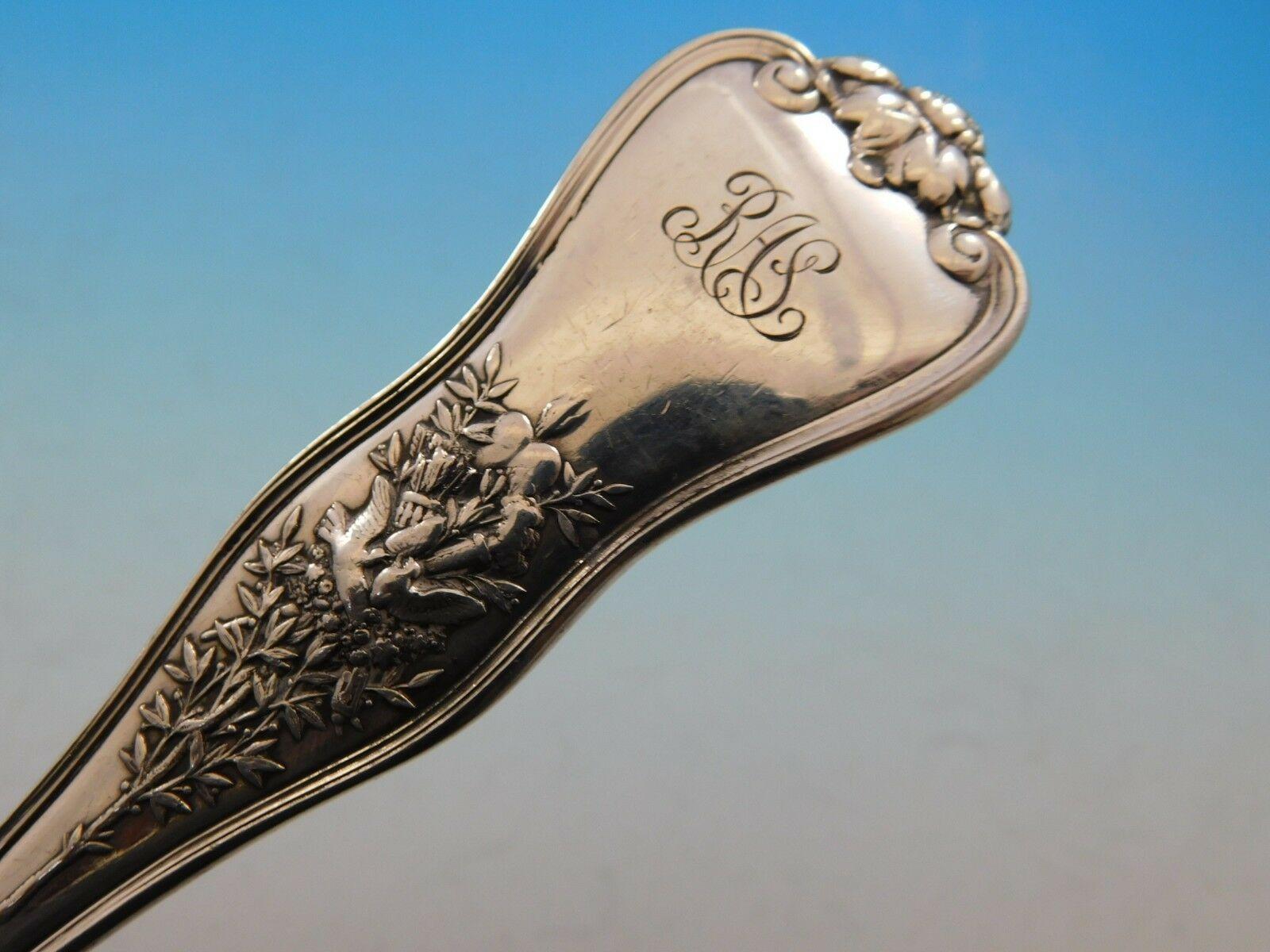 Olympian by Tiffany & Co Sterling Silver Pea Serving Spoon Pierced 3