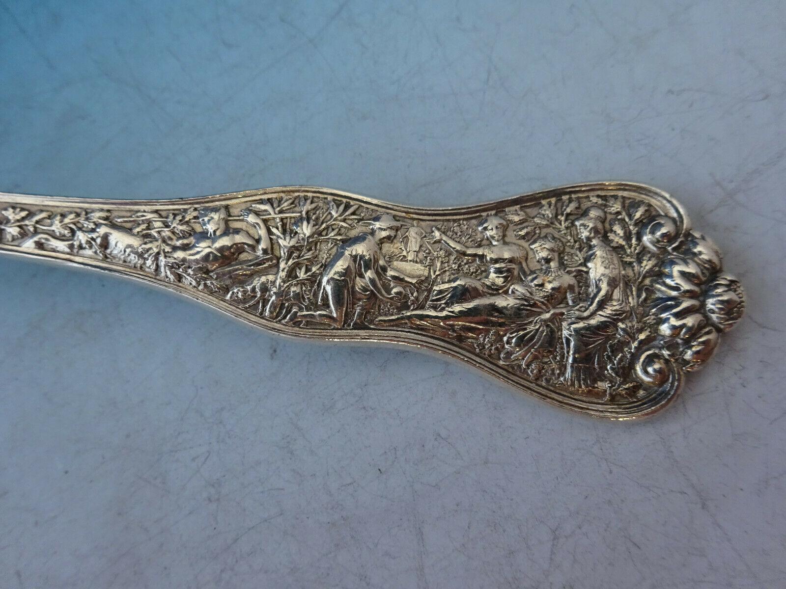 Olympian von Tiffany & Co Sterlingsilber-Tortenheber GW FH AS, gezahnt (20. Jahrhundert)